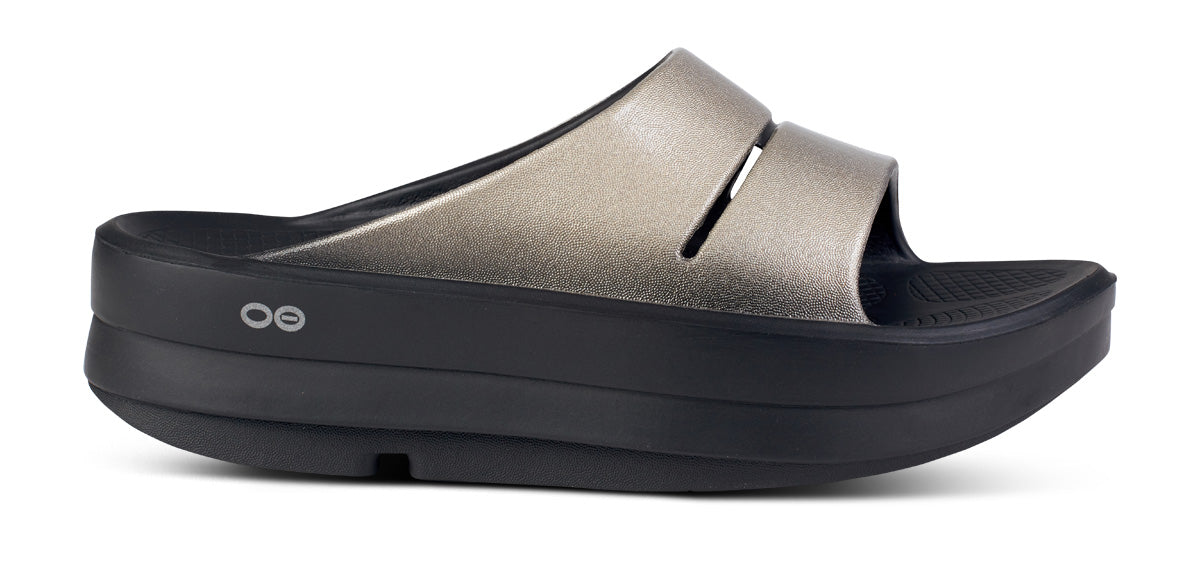 Women's OOmega OOahh Luxe Sandal - Latte (SALE)