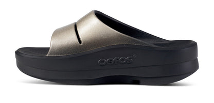 Women's OOmega OOahh Luxe Sandal - Latte (SALE)