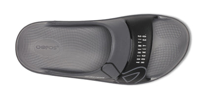 BAUER/OOFOS Women's OOahh Sport Slide Sandal – Slate