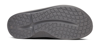 BAUER/OOFOS Women's OOahh Sport Slide Sandal – Slate