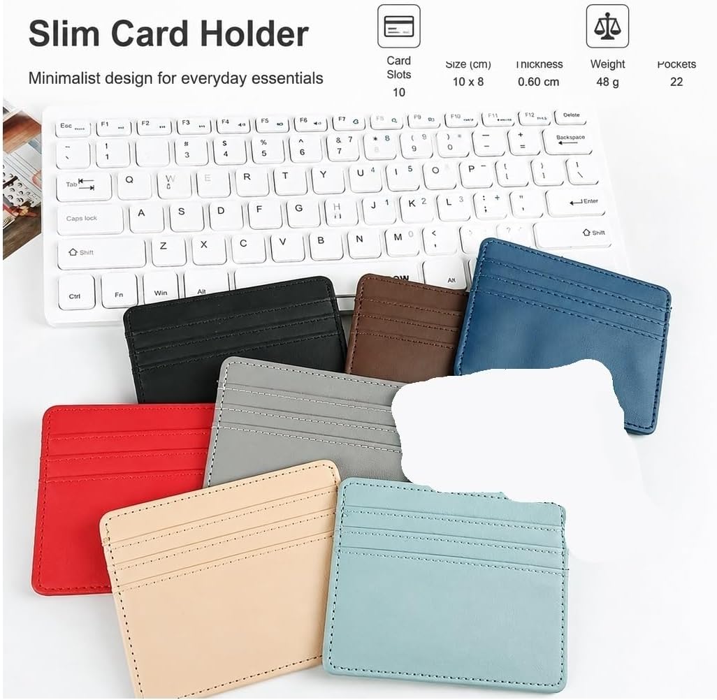 Slim Minimalist Card Holder Wallet