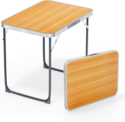 Portable Folding Table with Carrying Handle
