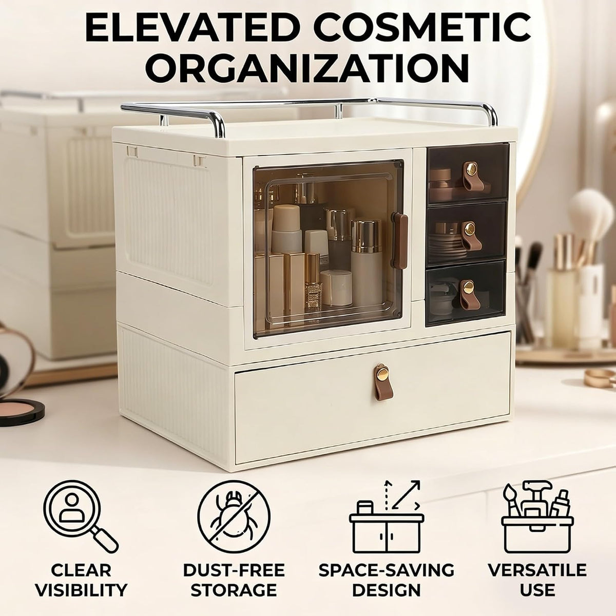 Desktop Makeup Cosmetic Organizer