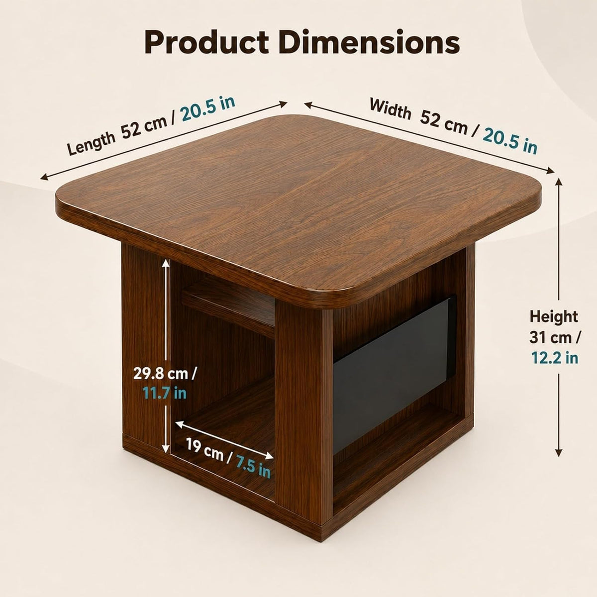 Japanese Wooden Storage Bed