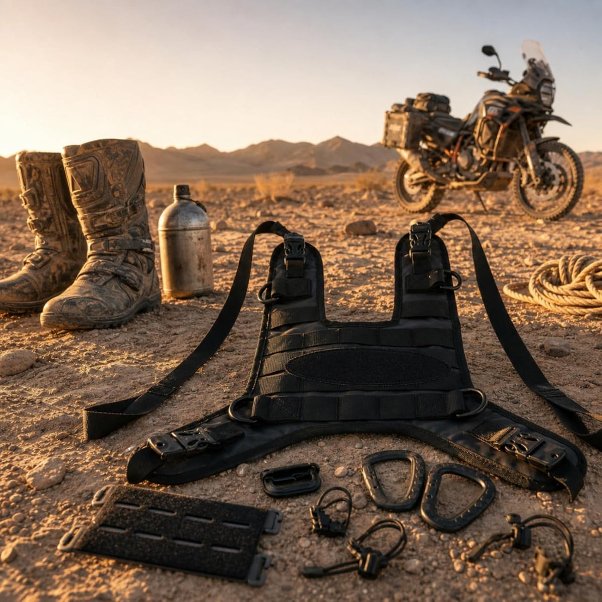 Adjustable Motorcycle Accessory Mount