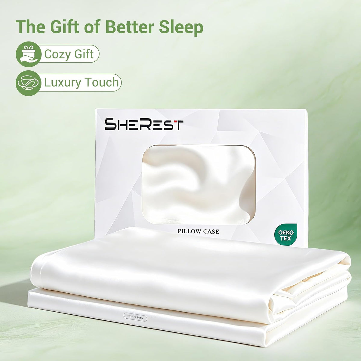 Silk-Like Cooling Pillowcase