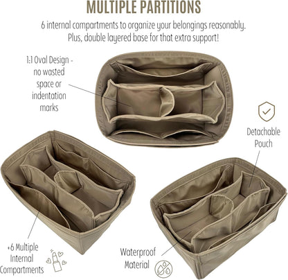 Waterproof Handbag Organizer Insert